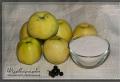 Recept på äppelsylt genomskinliga skivor Äppelsylt genomskinlig