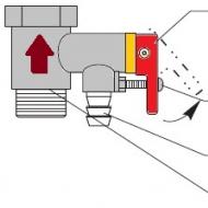 Seleccionar una válvula de seguridad para un calentador de agua.