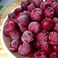 Frozen cherries: calorie content, cooking rules and recipes How long can frozen cherries be stored in the freezer
